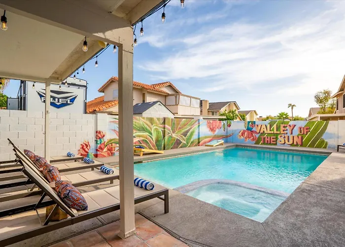 Rock Climbing Pool& Mini Golf Game Mural * Peoria
